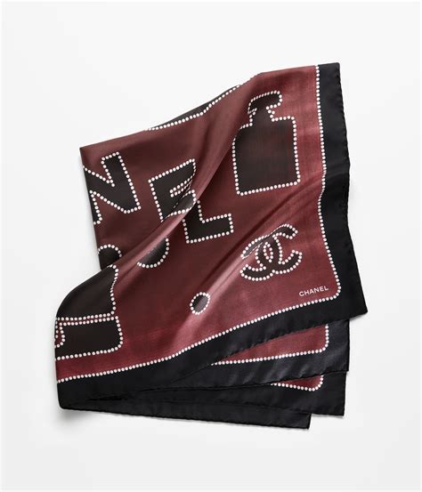 chanel square scarf price|chanel brown cashmere scarf.